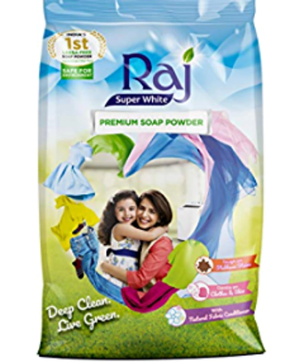RAJ PREMIUM SOAP POWDER (01 KG) - *** LOW PRICE GUARANTEE ***
